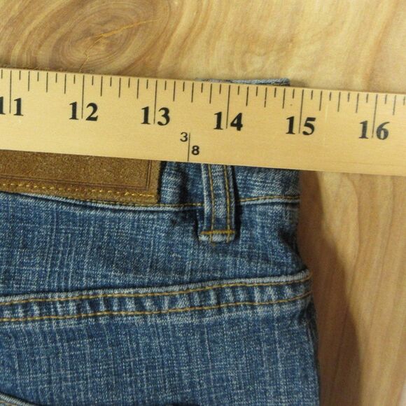 COLDWATER CREEK Natural Waist Bootcut Leg Jeans Sz 8 Flare Wide Leg Denim H17600 - Picture 14 of 15